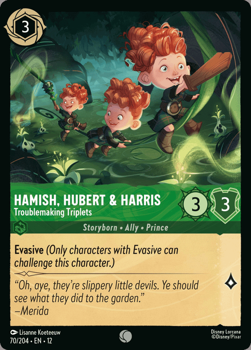 Hamish, Hubert & Harris - Troublemaking Triplets