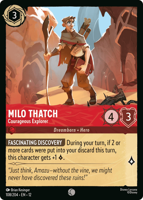 Milo Thatch - Courageous Explorer