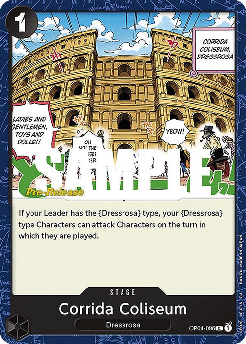 Corrida Coliseum (Pre-Release Stamp)
