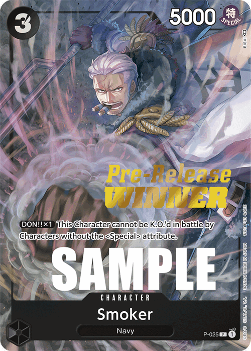 Smoker (Pre-Release Champion Stamp)