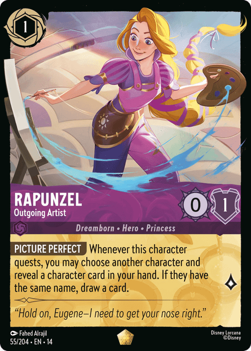Rapunzel - Outgoing Artist