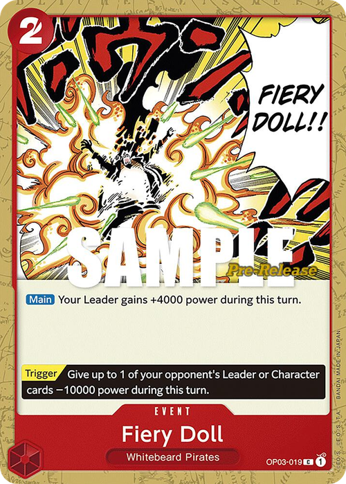 Fiery Doll (Pre-Release Stamp)