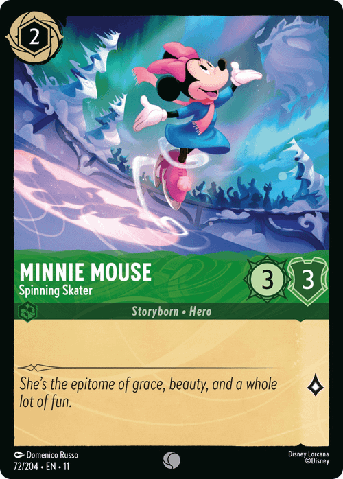 Minnie Mouse - Spinning Skater