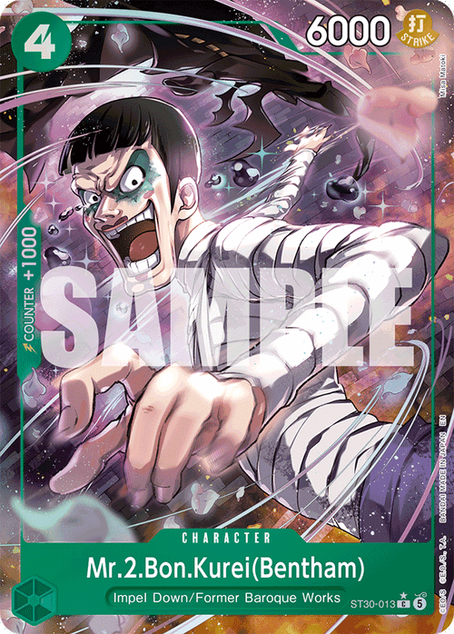 Mr.2.Bon.Kurei(Bentham) (Full Art)
