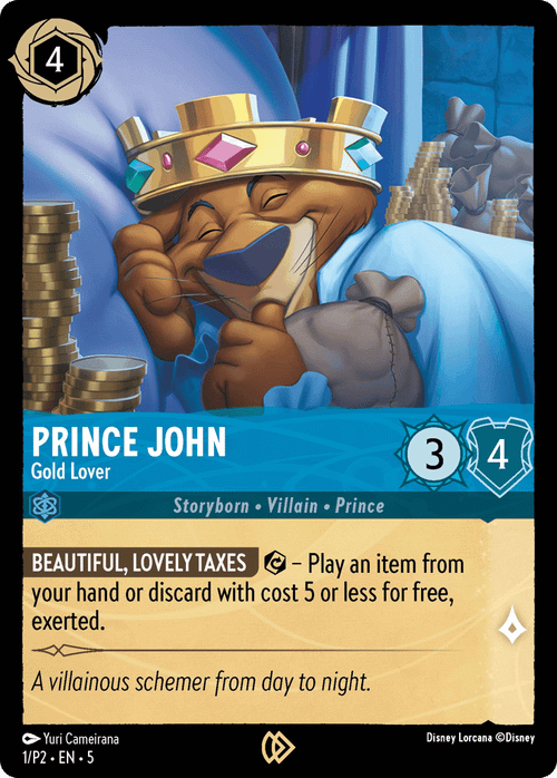 Prince John - Gold Lover