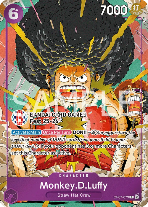 Monkey.D.Luffy (Bandai Card Games Fest Stamp)