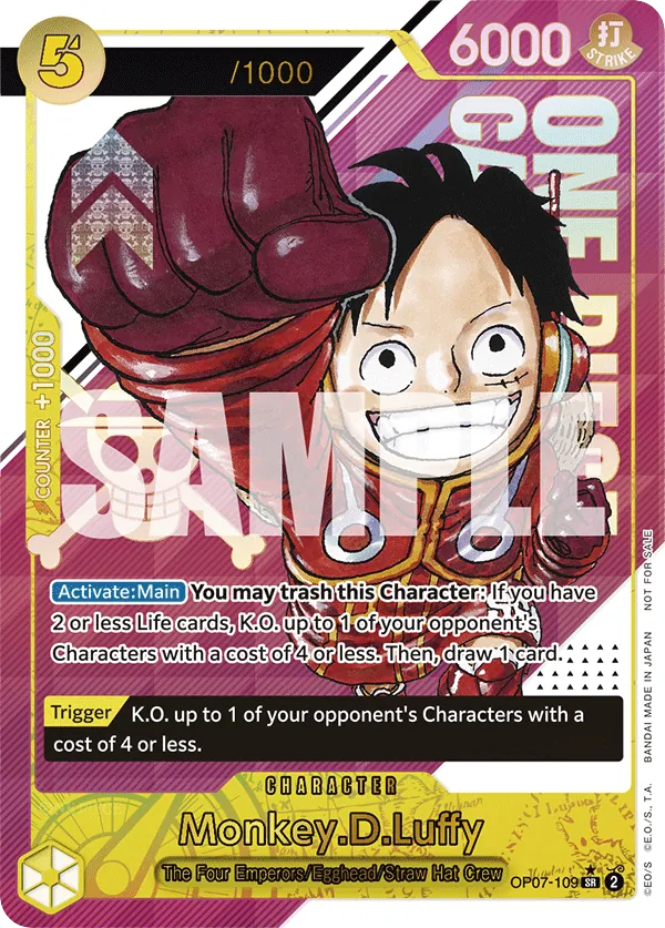Monkey.D.Luffy (Championship Stamp)