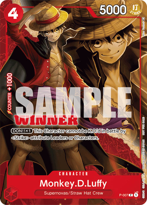 Monkey.D.Luffy (Champion Stamp)