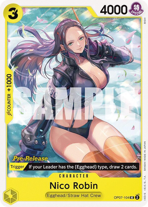 Nico Robin (Pre-Release Stamp)