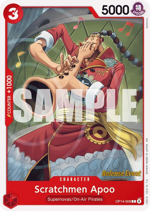 Scratchmen Apoo (Release Event Stamp)