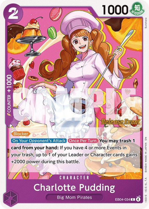 Charlotte Pudding (Release Event Stamp)