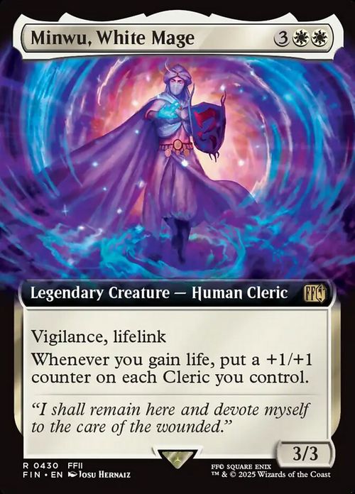 Minwu, White Mage