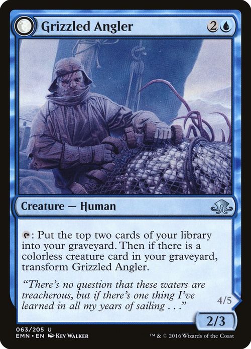 Grizzled Angler // Grisly Anglerfish