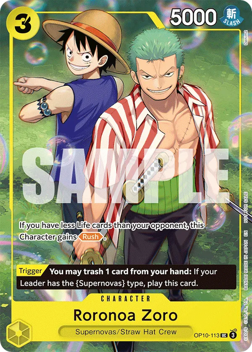 Roronoa Zoro (Learn Together Alternate Art)