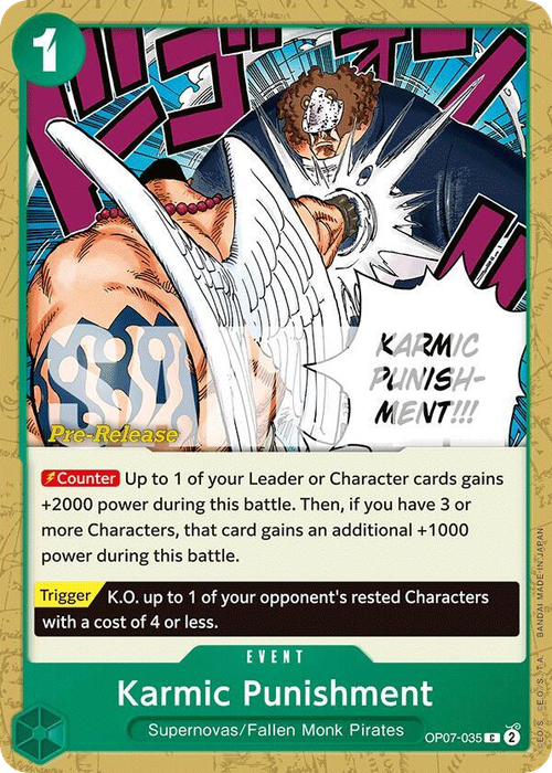 Karmic Punishment (Pre-Release Stamp)