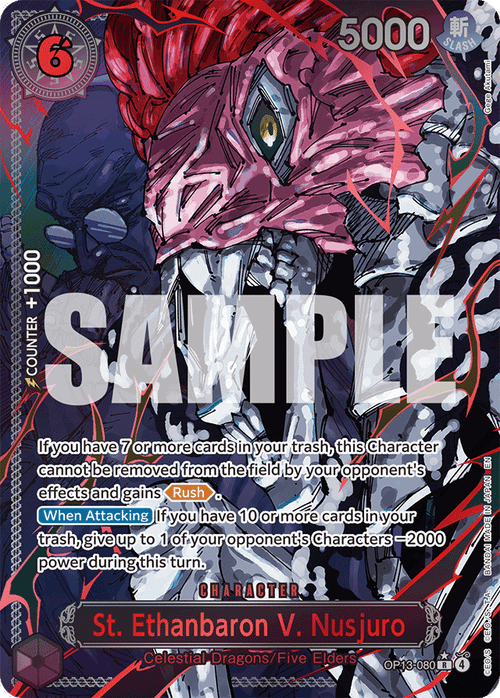 St. Ethanbaron V. Nusjuro (Red Alternate Art)