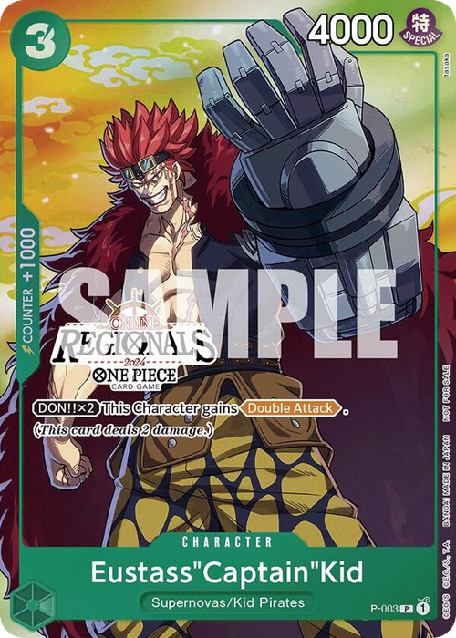 Eustass"Captain"Kid (Online Regional Participant Stamp)