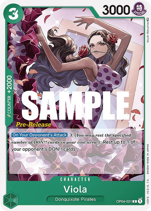 Viola (Pre-Release Stamp)