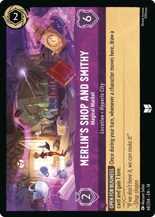 Merlin's Shop and Smithy - Magical Market