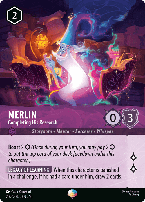 Merlin - Completing His Research