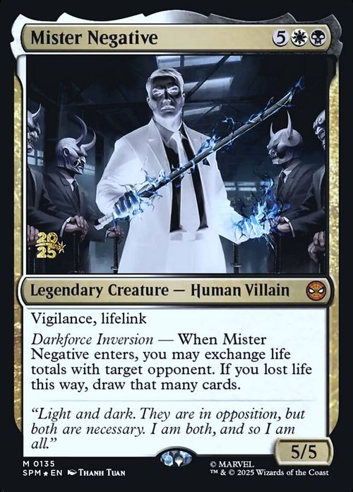 Mister Negative