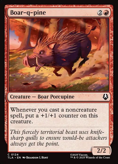 Boar-q-pine