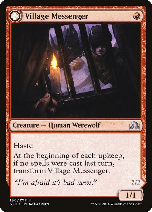 Village Messenger // Moonrise Intruder