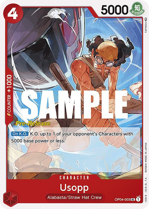 Usopp (Pre-Release Stamp)