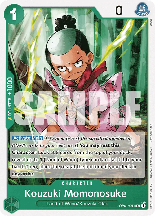 Kouzuki Momonosuke (Tournament Pack Vol. 7 Alternate Art)