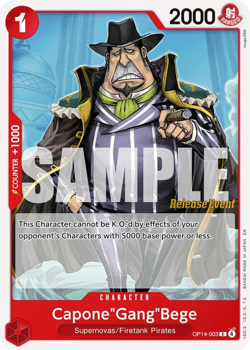 Capone"Gang"Bege (Release Event Stamp)