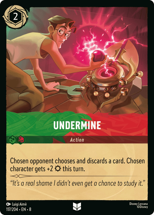 Undermine