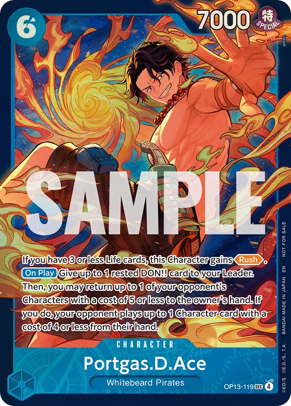 Portgas.D.Ace (Store Treasure Cup Alternate Art)