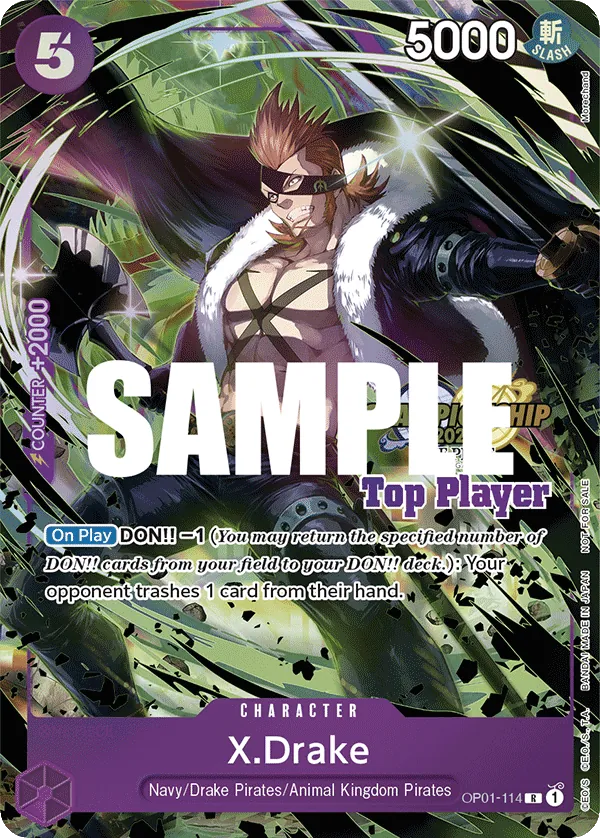X.Drake (Top Player Stamp)