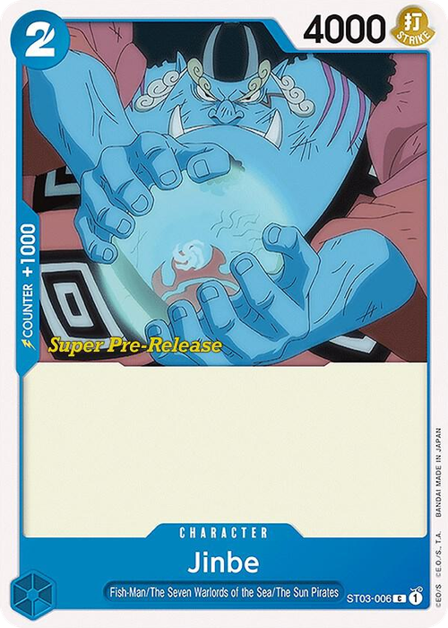 Jinbe (Super Pre-Release Stamp)
