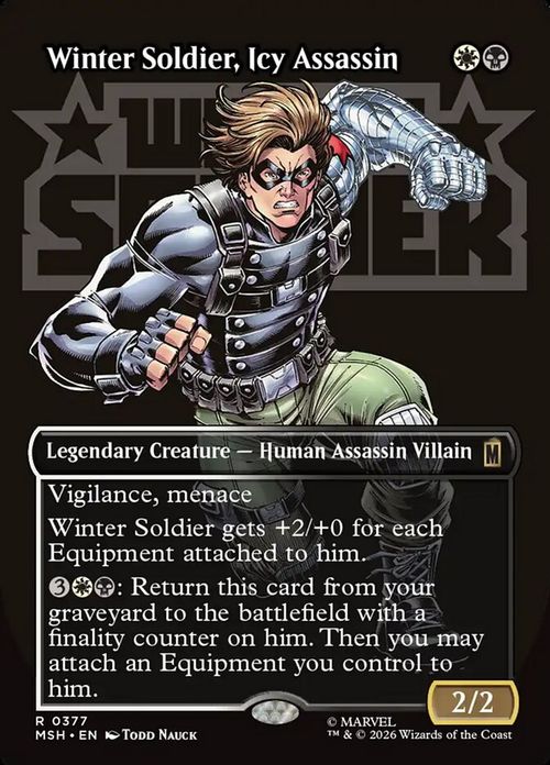 Winter Soldier, Icy Assassin