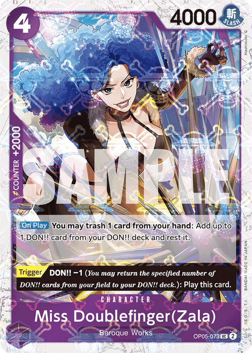 Miss Doublefinger(Zala) (Jolly Roger Foil)