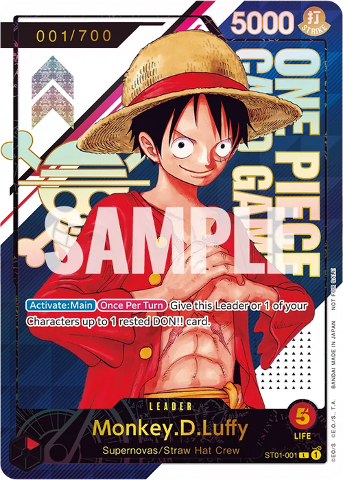 Monkey.D.Luffy (Serialized Foil)
