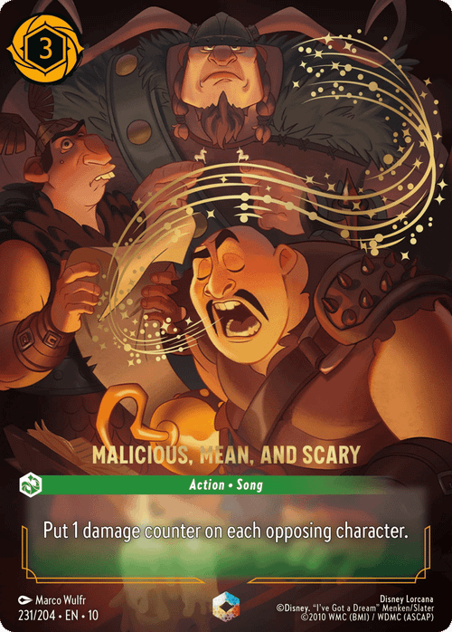 Malicious, Mean, and Scary