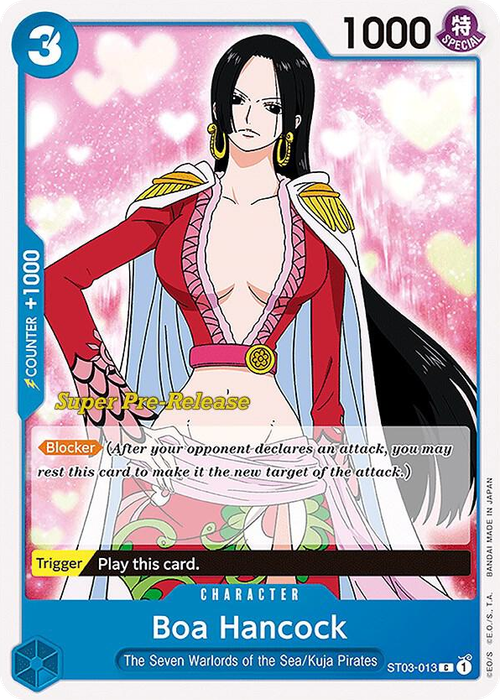 Boa Hancock (Super Pre-Release Stamp)