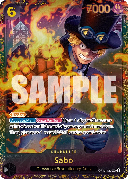 Sabo (Store Treasure Cup Alternate Art)