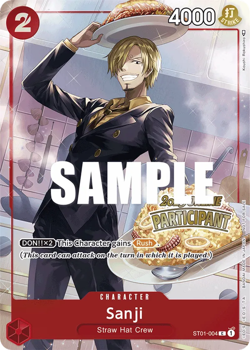 Sanji (Regional Participant Stamp)