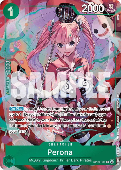 Perona (Dash Pack Alternate Art)